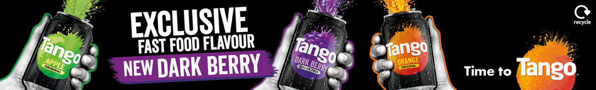 Exclusive Fast Food Flavour - New Tango Dark Berry