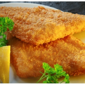 8/10oz Breaded Plaice