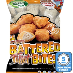 Meadowvale Battered Chicken Fillet Bites